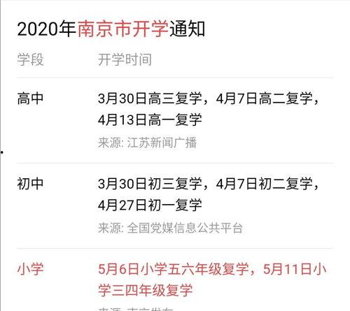 开学时间最新爆料消息,各大高校开学日提前揭晓！”